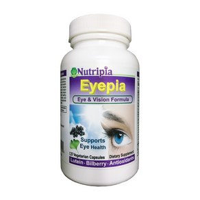 아이피아 눈영양제 빌베리 루테인 Eyepia 120 vegetaian capsules, 1개, 120정