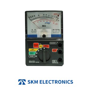 SKM 아날로그 접지저항계/테스터기 SK-2500, 1개