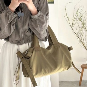 [Stylebasic] Ribbon Boston bag 리본 보스턴백 발레코어백 나일론백 보부상백 숄더백 토트백 4olos