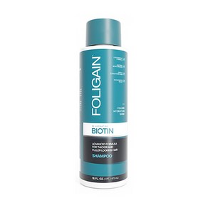 폴리게인 바이오틴 샴푸 Foligain Biotin Rejuvenating Shampoo 473ml 모근모발동시강화 뿌리볼륨 탈모완화