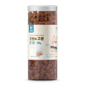 뷰인더펫 강아지간식 오븐에 구운 연어 700g, 1개