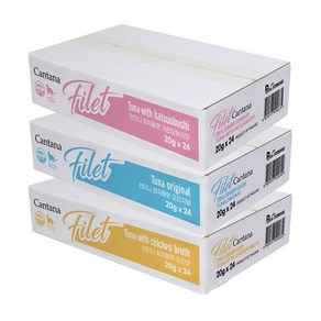 칸타나 참치필렛 20gX24개[1BOX] / 고양이 간식, 오리지날, 20g, 24개