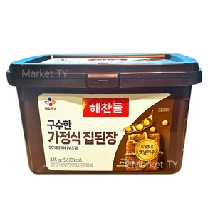 해찬들 구수한 가정식 집된장, 1개, 3.15kg