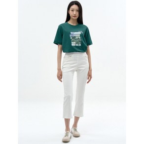 [지센] 면스판 부츠컷 컬러 팬츠 LCPTN323_WH