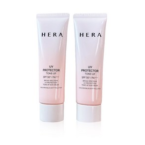 헤라 UV프로텍터 톤업 선크림 SPF50+ PA++++, 50ml, 2개