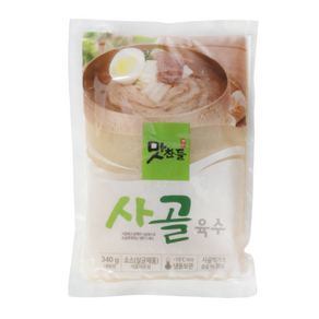 Yotta_ 면사랑 진하고 구수한 사골국말맛 사골맛 냉면육수 340g 10인분