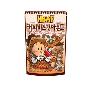 HBAF 커피비스킷 아몬드 190G, 1개