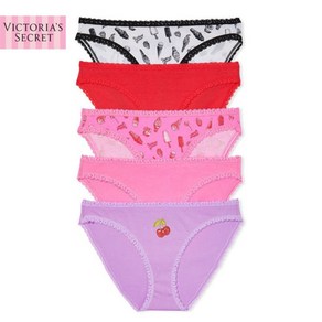 빅토리아시크릿 스트레치 코튼 비키니 5-Pack 세트 팬티 5-Pack Stretch Cotton Bikini Panties