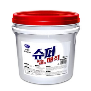 크린세상 슈퍼매직 가루세제 10.5kg 바스켓 1통, 1개