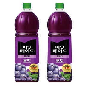 미닛메이드 포도주스, 1.5L, 2개