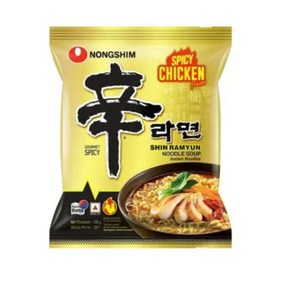 스파이시 치킨 골드 신라면 120g X5개 베트남 내수용 라면, 5개