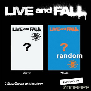 [주로파] Xdinary Heroes 엑스디너리 히어로즈 LIVE and FALL 5집 포토북 미니앨범