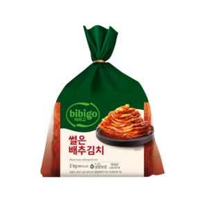 [CJ] 비비고 썰은배추김치, 3kg, 1개