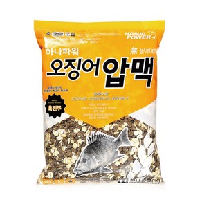 하나파워 바다낚시 감성돔 밑밥 보리 오징어 압맥 원투 미끼 집어제, 12개