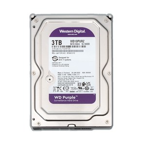 화인츠 WD Puple CCTV 보안용 HDD 하드디스크, 3TB