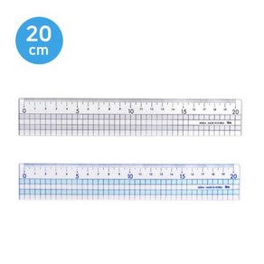 아이비스 20cm 컬러방안자 SP