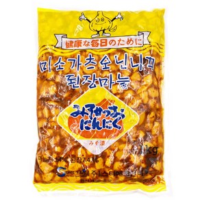 스타 닌니꾸 1kg 된장마늘절임 반찬, 1개