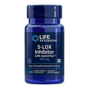 Life Extension 5-LOX 억제제 ApèsFlex 포함 관절 건강에 도움, 1개, 60정