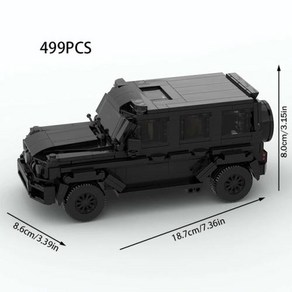 호환 블록 MOC G63 SUV 레이싱 카 시티 스피드 챔피언 스포츠 빌딩 장난감 슈퍼카 레이서 오프로드 차량 기술