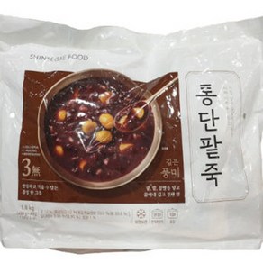 신세계푸드 통단팥죽 450g X 4입 1800g(냉장배송), 2개, 1800g