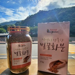 지리산 뱀사골 햇 벌화분 비폴렌 꿀벌 벌꿀 먹는 화분 1kg, 1개