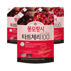 내추럴박스 _ 몽모랑시 타트체리 1 000ml, 1000ml, 4개