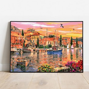 플레이어바웃 DIY 한가로운 오후 명화그리기 세트 유화 40 x 50, 한가로운 오후 (MG028), 1개