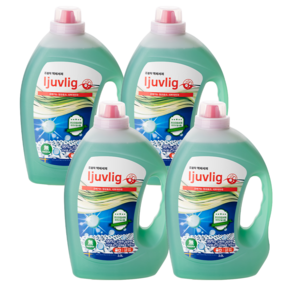 알칼리세탁세제 이불 속옷 수건 빨래냄새제거 고농축 액체세제 대용량, 4개, 3000ml
