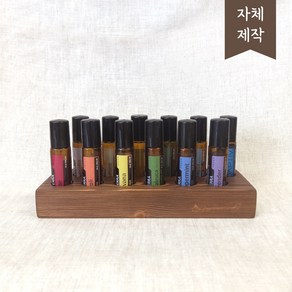 10ml 롤온 12구 원목 에센셜 오일 스탠드 진열대 거치대 선반 오일랙