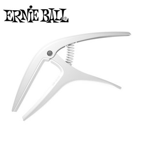 어니볼 카포 액시스 듀얼 라디우스 화이트 ERNIE BALL AXIS DUAL RADIUS CAPO WHITE (P09616), 1개