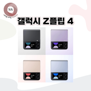 대단한형제들 삼성전자 갤럭시 Z플립4 중고 자급제 공기계 알뜰폰 3사호환 256GB (SM-F721), 퍼플_A급