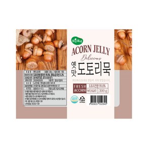 맑은물에 옛맛 도토리묵 300g, 1개