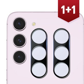 1+1 갤럭시S23 S23플러스 S23울트라 풀커버 카메라 강화유리, 2개
