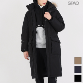 스파오(SPAO) 프리미엄 롱다운 파카_SPJD84VC12