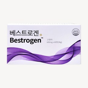 [정품] 베스트로겐 bestogen 천궁 백수오 600mg x 60정, 1개