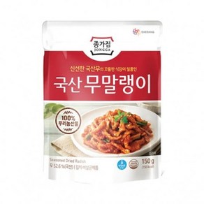 정원이샵 종가 국산 무말랭이 150g 가정식백반 기사식당 홈파티음식 시골맛, 1개