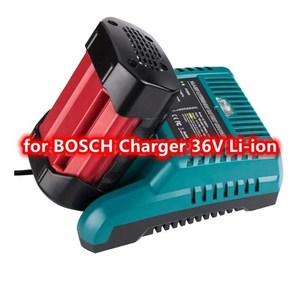 BOSCH 충전기용 리튬 이온 교체 배터리 36V 리튬 이온 충전식 배터리 BAT810 BAT836 BAT840 GBH36VLI 도구 충전기