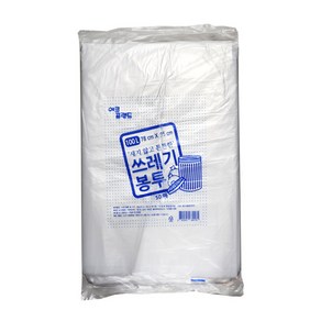 에코 쓰레기봉투(흰색 100L 50매, 1개