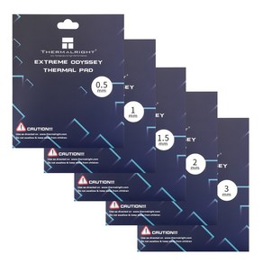 써멀라이트 익스트림 오딧세이 써멀패드 120x120mm / 12.8 W/mk, 1.5mm, 1개