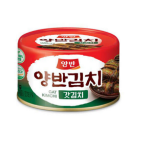 동원 양반 캔갓김치 160g, 3개