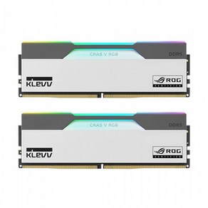 ESSENCORE KLEVV DDR5-7200 CL34 CRAS V RGB ROG 패키지 서린 (48GB(24Gx2)), 2개