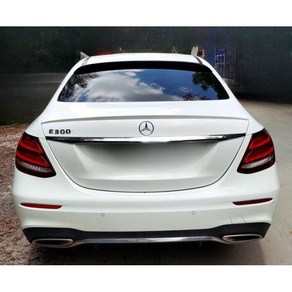 16-22 벤츠 w213 E클래스 리어 스포일러 에어로파츠 W213 AMG e200 E300 e320 E63, 7.옵시디언블랙(E63모델)