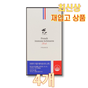 뉴온 프렌치 이뮨 면역 에키네시아 스틱 4박스 (총 112포), 4개, 504ml