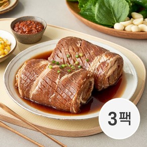 고른 칼집 멍석말이 돼지왕구이 750g 3팩, 3개