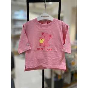 [압소바][해피랜드] 봄 40% /간절기에 입기 좋은 7부 티셔츠 /등원룩 문센룩으로 입기 좋은 편한 티셔츠 /기본 티셔츠로 추천*케드7부티셔츠*