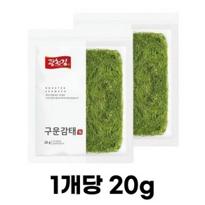 광천김 구운감태, 20g, 4개