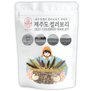 제주도 컬러보리 500g, 1개