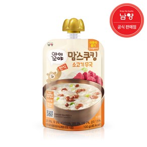 아이꼬야 유아용 맘스쿠킹 초중기 이유식 2종, 소고기무국, 100g, 1개