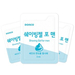 도루코 페이스 일회용 쉐이빙젤 3ml 쉐이빙 젤