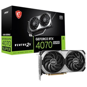 [MSI] GeFoce RTX 4070 SUPER 벤투스 2X OC D6X 12GB